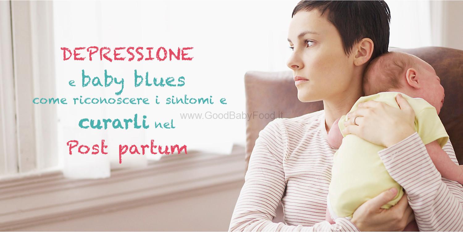 depressione post part baby blues
